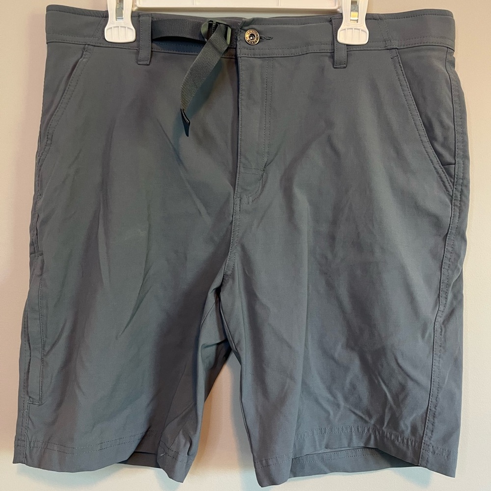 Men’s Gerry Flat Front Shorts - Bluish Slate Gray